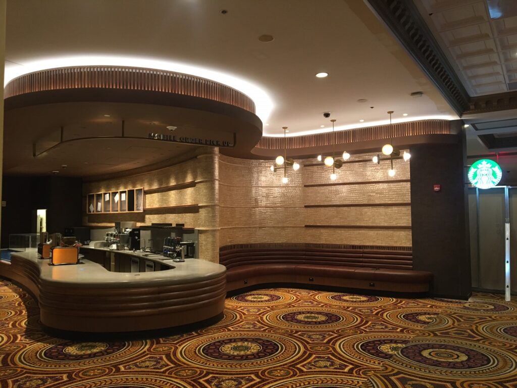 Piece Management Philadelphia Construction General Contractor Facilities Maintenance New Starbucks Coffee Shop Build-Out Atlantic City NJ y